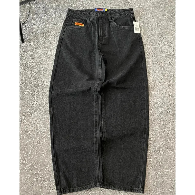 Y2K Cartoon Design Baggy Jeans/Pants