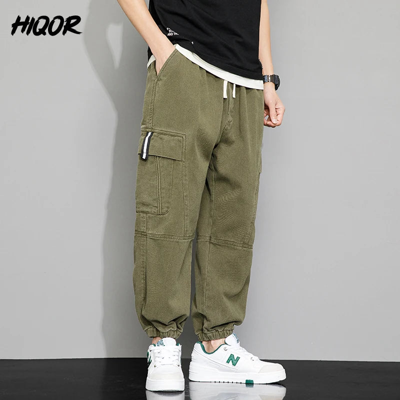 Mens Casual Work Wear Cargo Pants