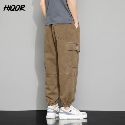Mens Casual Work Wear Cargo Pants