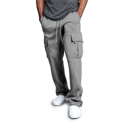 Mens Casual Cargo Style Sweatpants