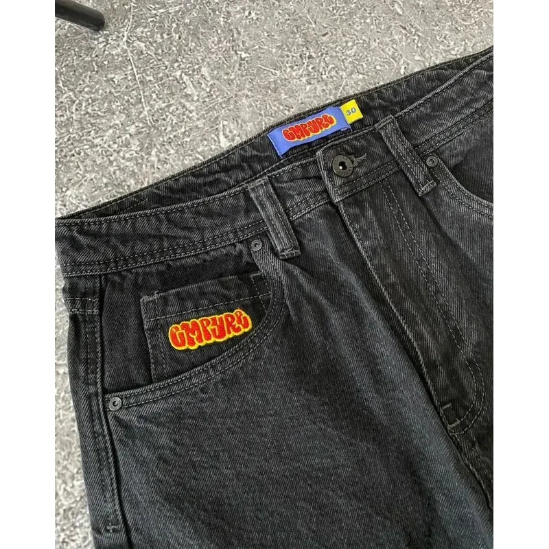 Y2K Cartoon Design Baggy Jeans/Pants