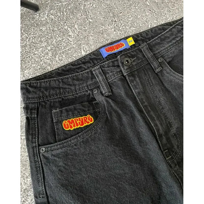 Y2K Cartoon Design Baggy Jeans/Pants