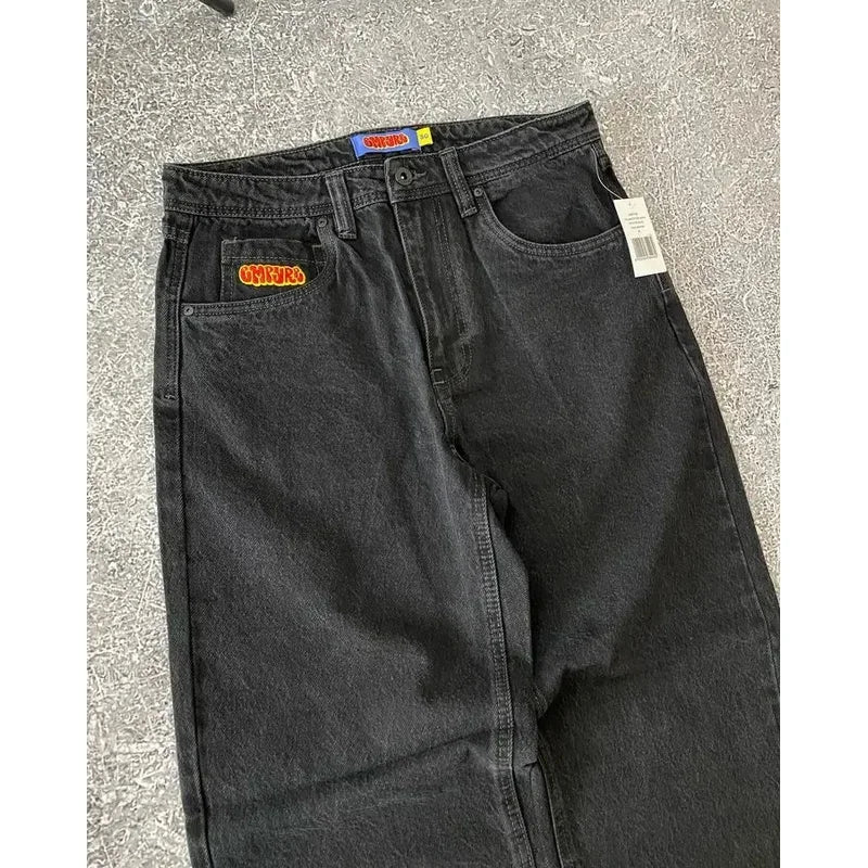 Y2K Cartoon Design Baggy Jeans/Pants