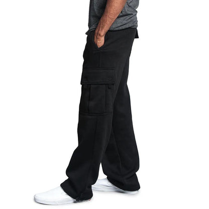 Mens Casual Cargo Style Sweatpants