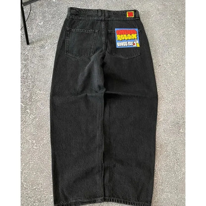 Y2K Cartoon Design Baggy Jeans/Pants